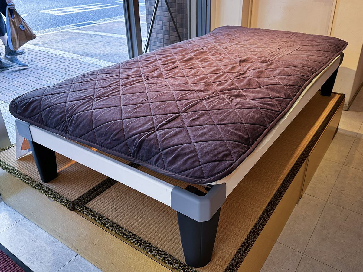 本麻ハニカム敷きパッド