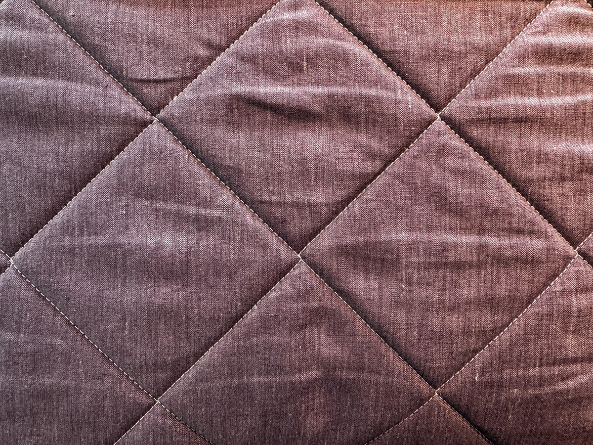 本麻ハニカム敷きパッド