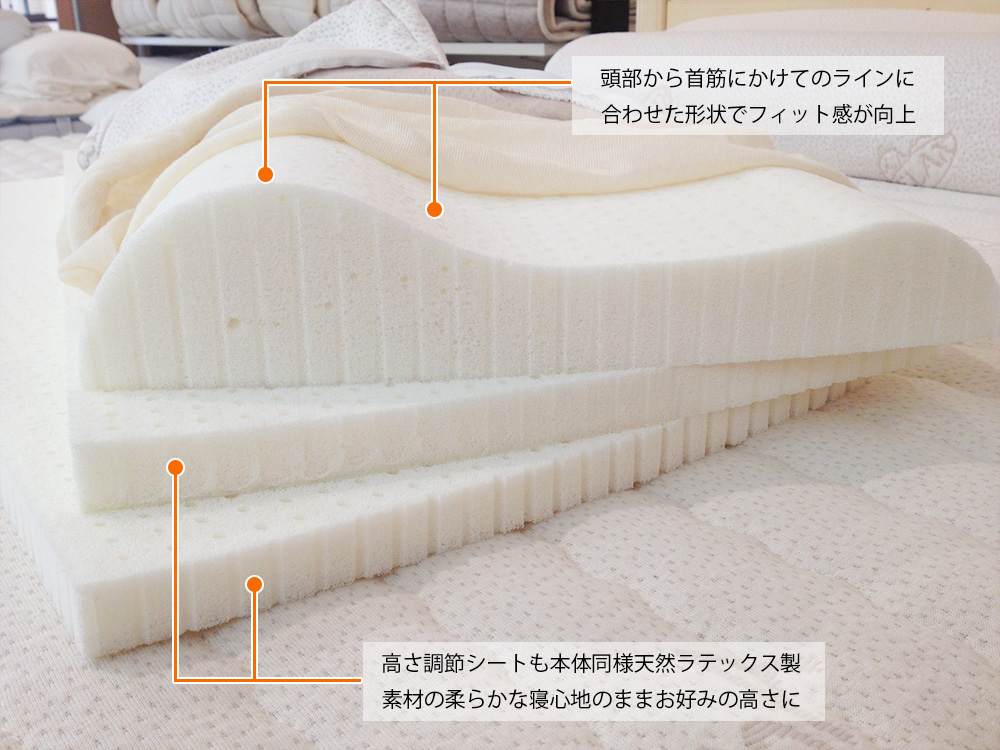 日本初上陸の安眠枕】オーストリアRELAX社 ラテックスピロー 数量限定
